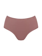 Dámské kalhotky GO Daily Cotton Midi 3P - BROWN - sv. hnědé 1141 - SLOGGI Dámské kalhotky GO Daily Cotton Midi 3P - BROWN - sv. hnědé 1141 - SLOGGI