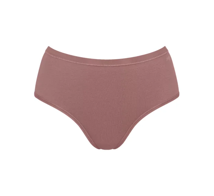 Dámské kalhotky GO Daily Cotton Midi 3P - BROWN - sv. hnědé 1141 - SLOGGI Dámské kalhotky GO Daily Cotton Midi 3P - BROWN - sv. hnědé 1141 - SLOGGI