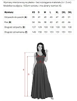 CRYSTAL Dlouhé červené lesklé dámské šaty s výstřihem model 18326796 - numoco