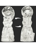 oboustranná vesta v barvě ecru model 21310508 - MINORITY