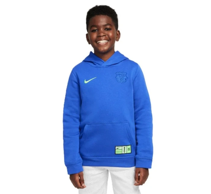 Mikina Nike FC Barcelona Club Jr FQ3449-405 Mikina Nike FC Barcelona Club Jr FQ3449-405
