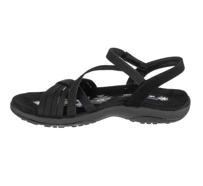 Skechers Reggae Slim - Summer Heat Sandály 163116-BBK Black 35