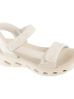 Skechers Slip-Ins: Sandály GO Walk Glide-Step 2.0 – Cozy Fit Jada 141276-NAT, béžové, velikost 36