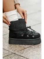 Sněhule S Na Platformě Černé model 21676673 - Boto Sněhule S Na Platformě Černé model 21676673 - Boto