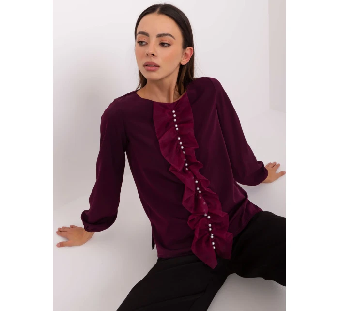 Halenka LK BZ 506673.36 tmavě fialová