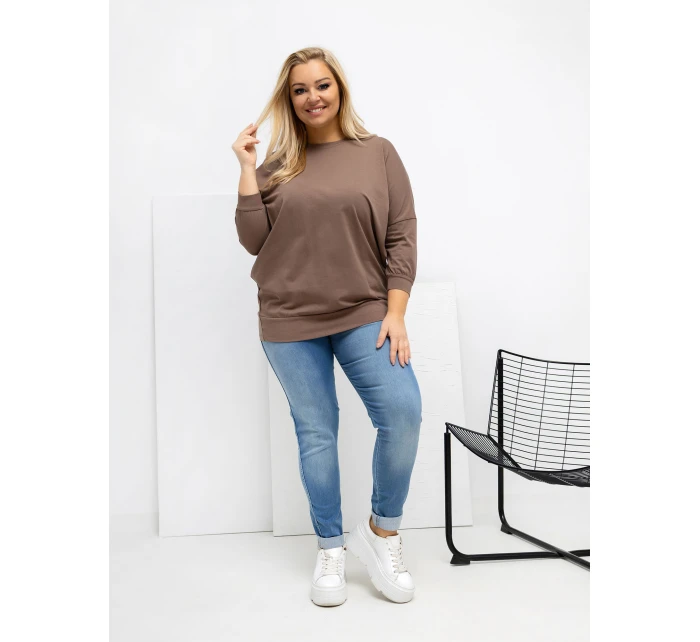 Halenka RV BZ A1075.96 tmavě lila Halenka RV BZ A1075.96 tmavě lila