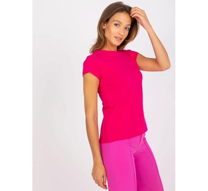 Tričko RV TS 4623.71 fuchsiová