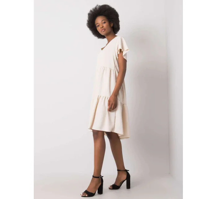 Šaty WN SK 842.01P světle béžová