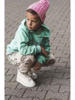 Dětské vysoké tenisky se zipem Big Star KK374227 Bíle Dětské vysoké tenisky se zipem Big Star KK374227 Bíle