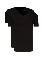 Pánské tričko T-Shirt VN 2p CO 50325401 černé - Hugo Boss