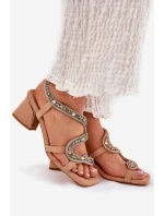 Dámské sandály model 21935245 tělové - Artiker