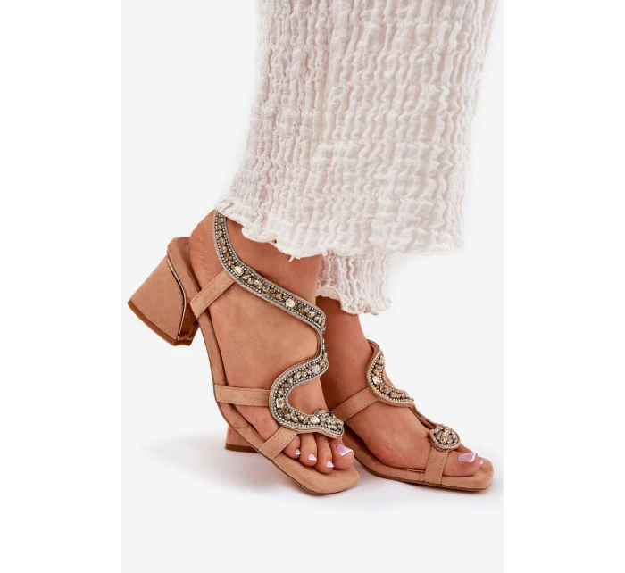 Dámské sandály model 21935245 tělové - Artiker