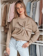 Dámská oversize mikina s květinami Dstreet model 21986560 - FashionStreet Dámská oversize mikina s květinami Dstreet model 21986560 - FashionStreet