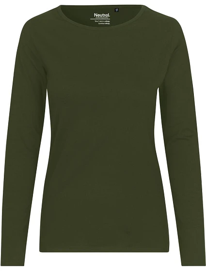 Neutral O 81050 Dámské tričko s dlouhým rukávem 77.8150 military Neutral O 81050 Dámské tričko s dlouhým rukávem 77.8150 military