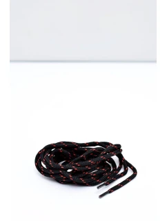 CORBBY Turistické tkaničky Černo Červené