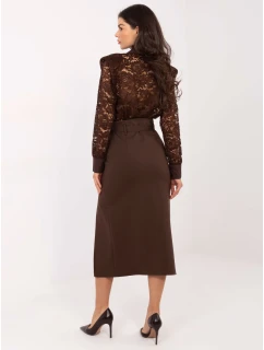 Spódnica IT SD model 21793758 brązowy - FPrice