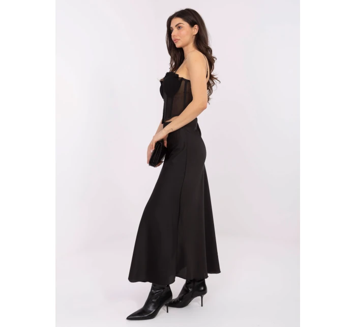 Spódnica MI SD model 21766128 czarny - FPrice Spódnica MI SD model 21766128 czarny - FPrice