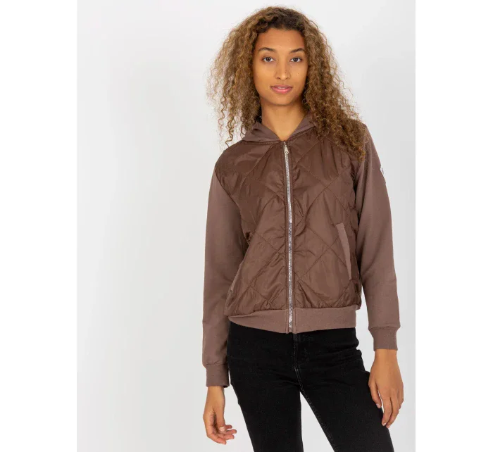 Dámská mikina RV BL 8226.11X hnědá Dámská mikina RV BL 8226.11X hnědá
