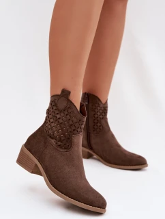 Boty na podpatku  model 224707 Step in style