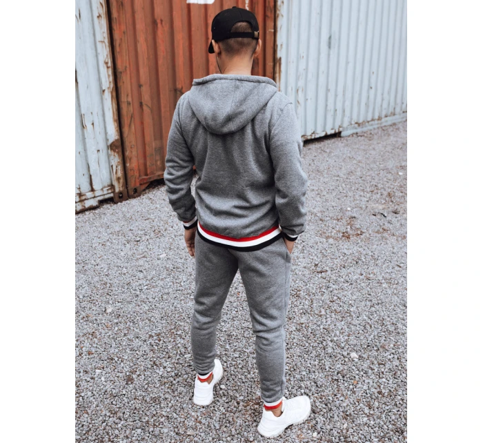 FashionStreet pánské tmavě šedé tepláky AX0764