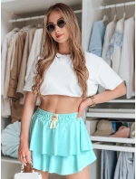 FALBELA mátová mini sukně s volánem FashionStreet CY0495