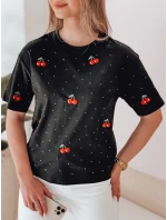 Dámské tričko černá Dstreet model 21988890 - FashionStreet Dámské tričko černá Dstreet model 21988890 - FashionStreet