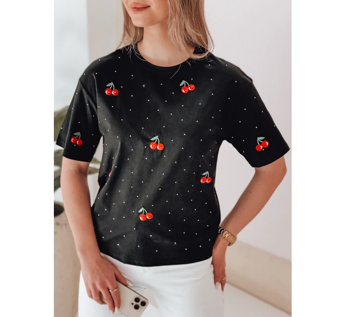 Dámské tričko černá Dstreet model 21988890 - FashionStreet Dámské tričko černá Dstreet model 21988890 - FashionStreet