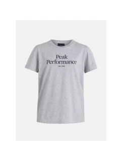Peak Performance Jr Original Tee grey
