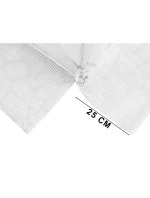 Krycí plachta pro zahradní tunel 200x300x200 cm BÍLÁ Krycí plachta pro zahradní tunel 200x300x200 cm BÍLÁ