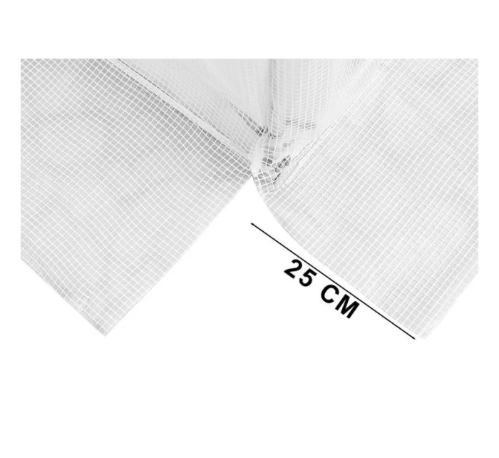 Krycí plachta pro zahradní tunel 200x300x200 cm BÍLÁ Krycí plachta pro zahradní tunel 200x300x200 cm BÍLÁ