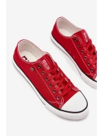 Pánské Nízké Textilní Tenisky Big Star DD174502 Červené