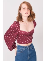 Halenka 15814 bordó