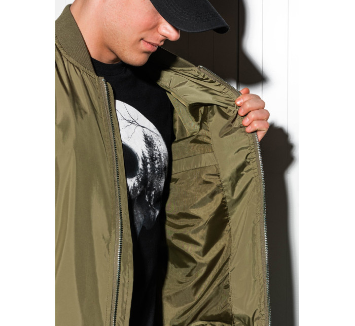 Pánská bunda Ombre Jacket C439 Zelená