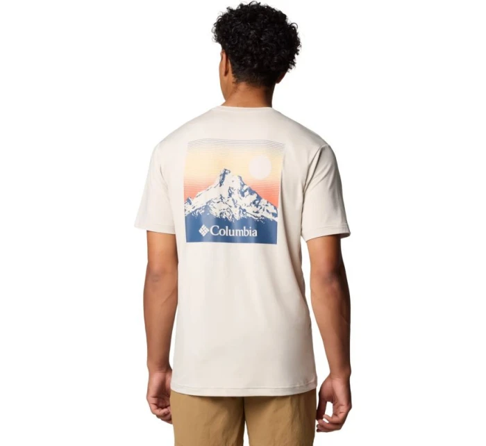 Columbia Kwick Hike Back Graphic SS Tee M Tričko 2071754280 pánské