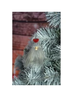 DLOUHOVOUSÝ PŘÍVĚŠEK ŠEDÝ SANTA CLAUS DLOUHOVOUSÝ PŘÍVĚŠEK ŠEDÝ SANTA CLAUS