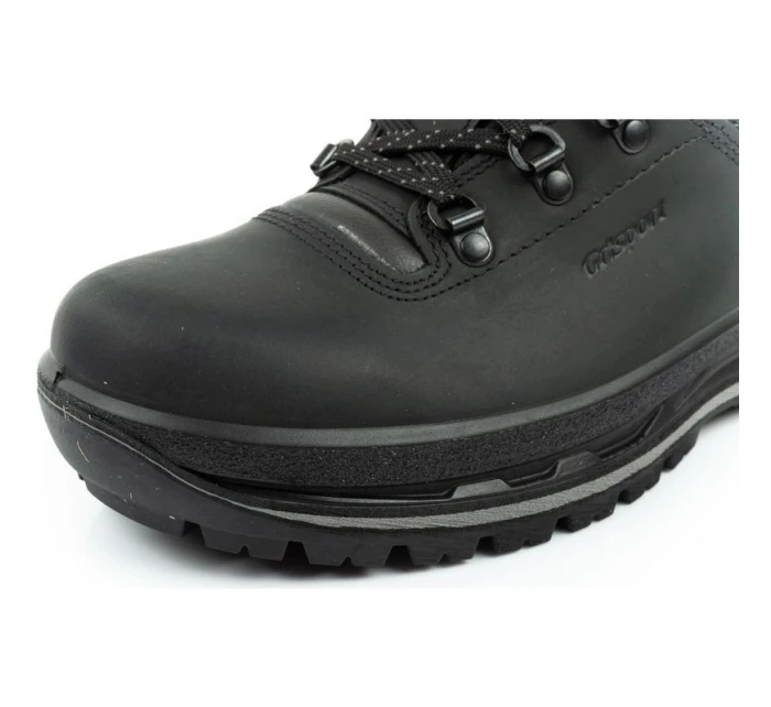 Grisport pánská treková obuv Nero dakar SPO-TEX leather black