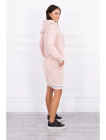 Brooklyn šaty tmavě pudrově růžové