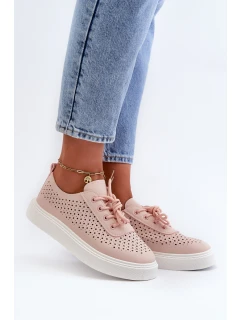 Tenisky Na Platformě Růžové model 21666344 - Boto