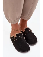 Dámské pantofle s kožešinou s Černé model 21715154 - Boto Dámské pantofle s kožešinou s Černé model 21715154 - Boto