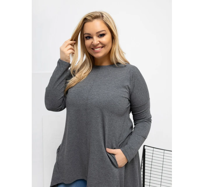 Halenka RV BZ 7054 1.06 tmavě šedá