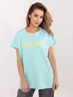 T shirt RV TS model 22020677 mietowy - FPrice