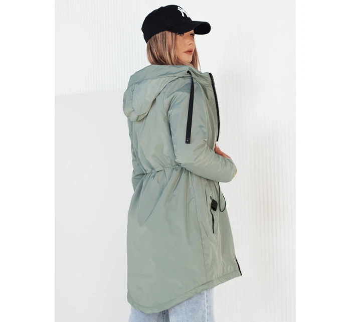Dámská přechodná bunda parka GROLIN zelená FashionStreet TY4174