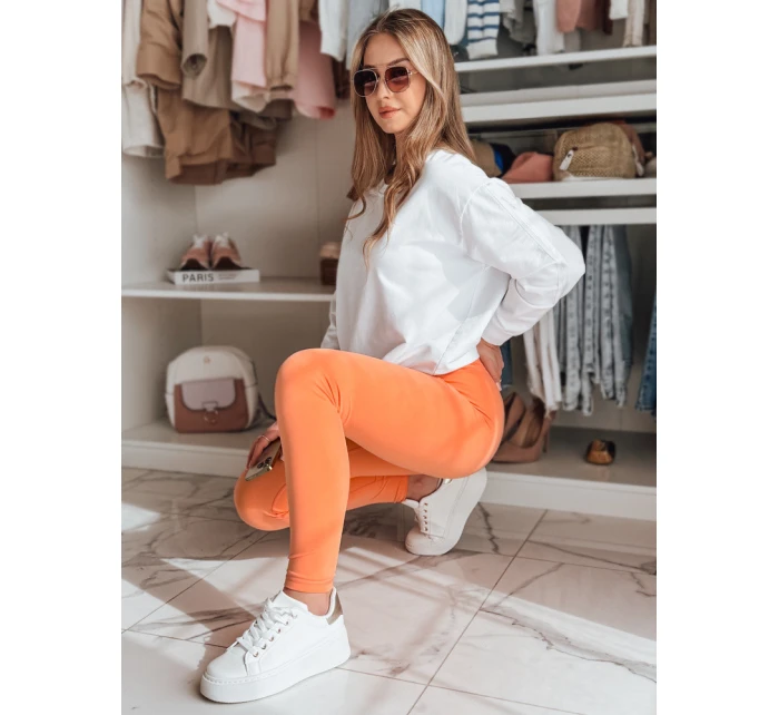 Dámské legíny s push-up efektem DIMODOI oranžová FashionStreet UY2335