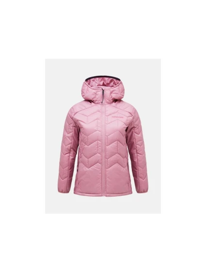 W Bunda s kapucí Elevate model 21467276 Hood hnědá - Peak Performance