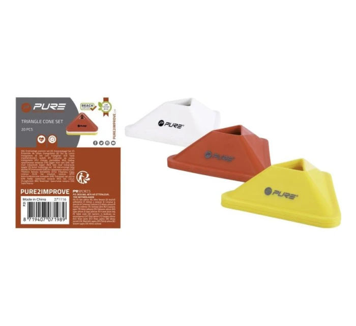 KUŽELY SLOUPKY TRÉNINKOVÉ ZNAČKY 20KS ČISTÉ 2 ZLEPŠIT