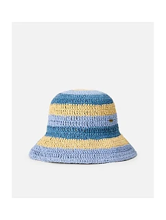 Dámský klobouk RIP CURL Crochet Bucket Hat, modrý