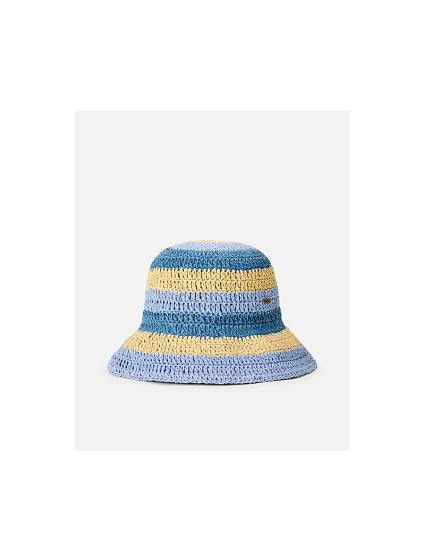 Dámský klobouk RIP CURL Crochet Bucket Hat, modrý