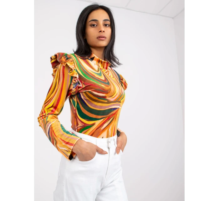 Halenka DHJ BZ 6533C.90 tmavě žlutá Halenka DHJ BZ 6533C.90 tmavě žlutá