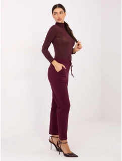 IT SP kalhoty FL7690.64 bordó