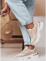 Dámské tenisky na platformě SPORTLITE beige FashionStreet ZY0608